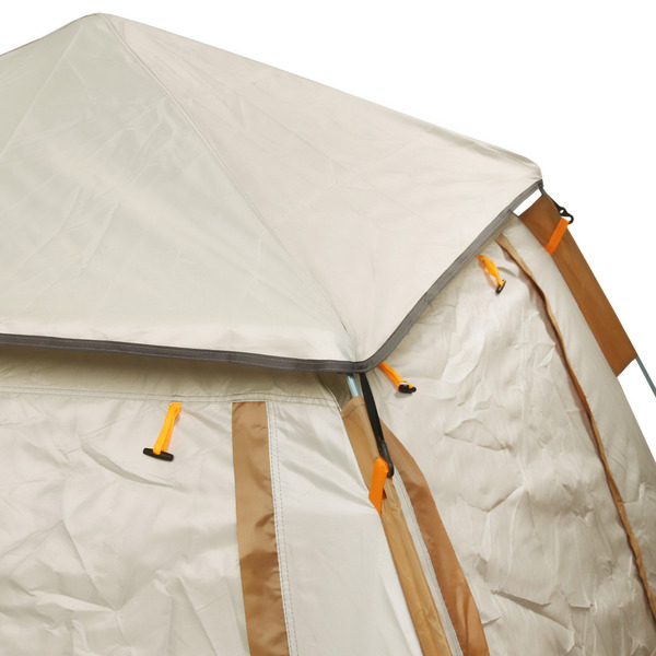 Палатка туристическая Печора-3 зонтичного типа, 240*240*155 см бежевая