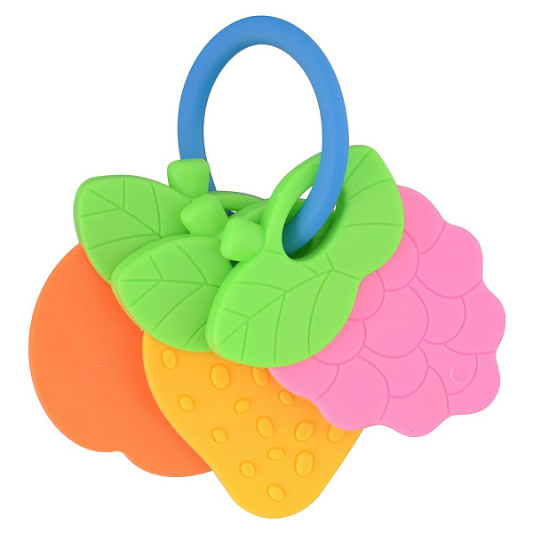 Набор из 3-х прорезывателей для зубов. Размер 8х6 см.