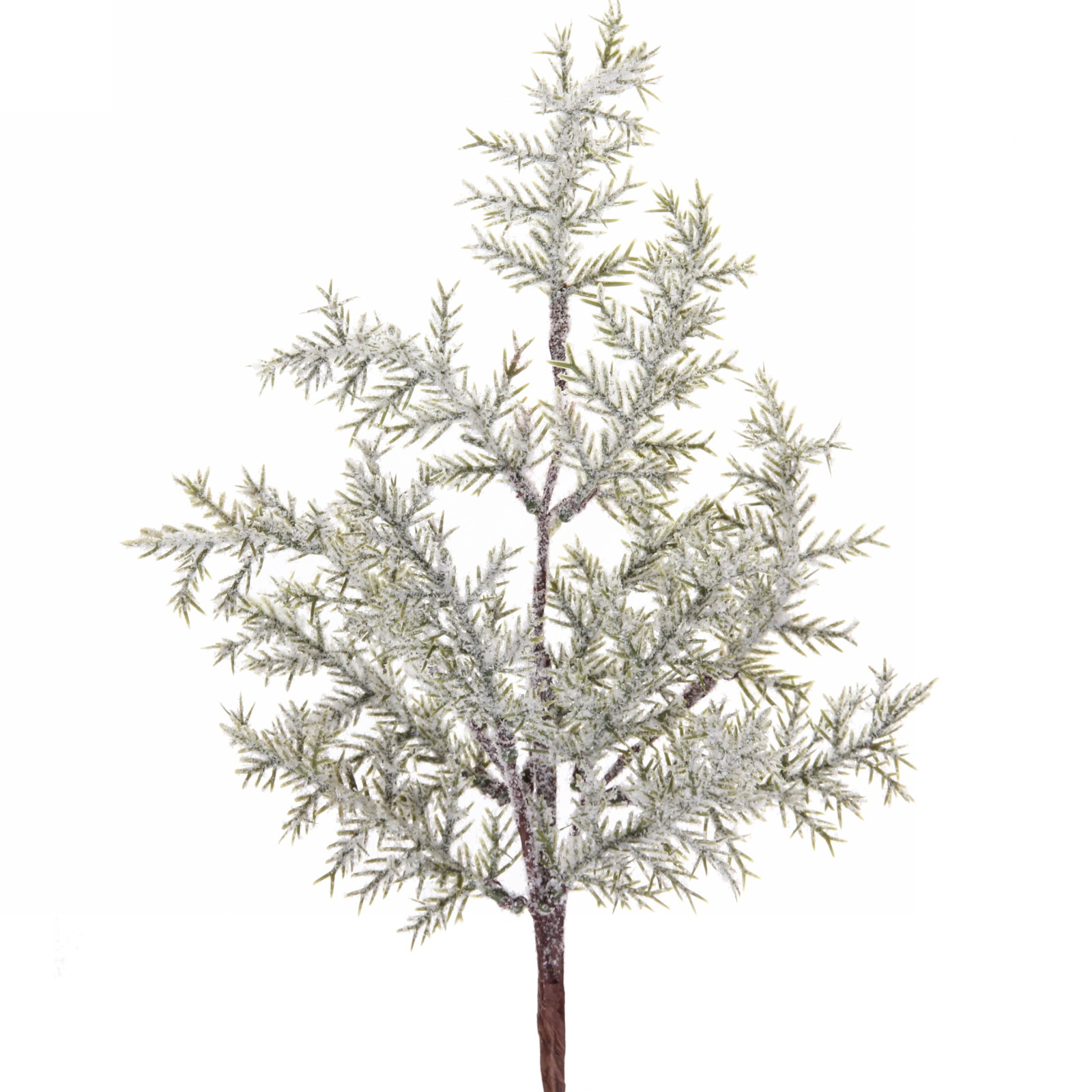 Ветка хвойная "Снежная хвоя" 48 см