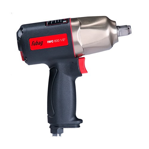 Пневмогайковерт ударный IWC 600 1/2" (580 Нм 6,3 бар, 1/2" композитный корпус), Fubag