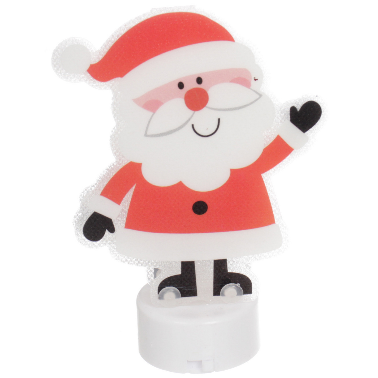 Сувенир с подсветкой "Привет от Деда Мороза" 10,5*7,5 см