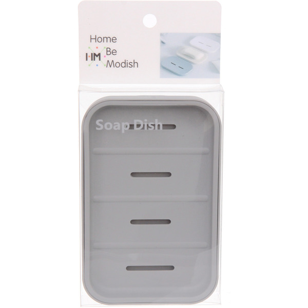 Мыльница "Агата" серая HM9008