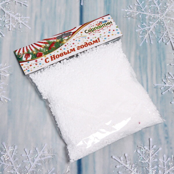 Снег искусственный 16*16 см