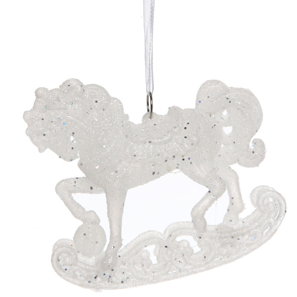 Подвеска "Стук копытца" 10*10 см, Белый