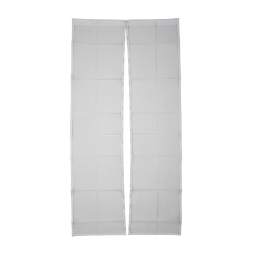 Сетка антимоскитная 100х210см, усиленная, 36 магнитов, белая, в комплекте липкая лента и гвозди, 1/10/60