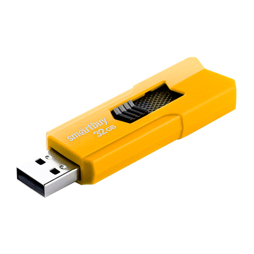 Флеш-накопитель UFD 2.0 Smartbuy 032GB STREAM Yellow, SB32GBST-Y