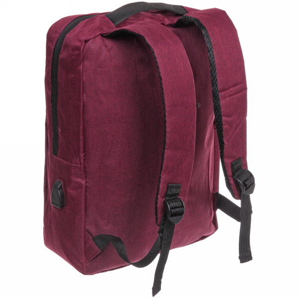 Рюкзак многофункциональный "BAST FRANKO ", с отделением для ноутбука с USB зарядкой, цвет красный, 29*10*41см