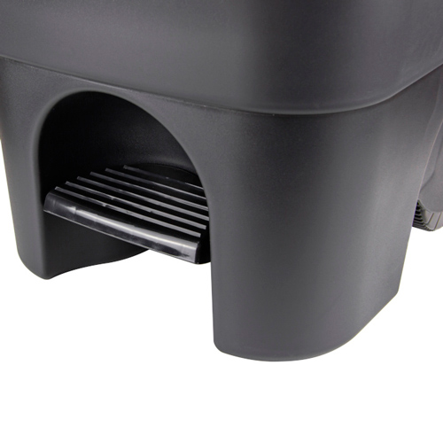 Бак для мусора 85 л с педалью на колесах, синий, 1/1