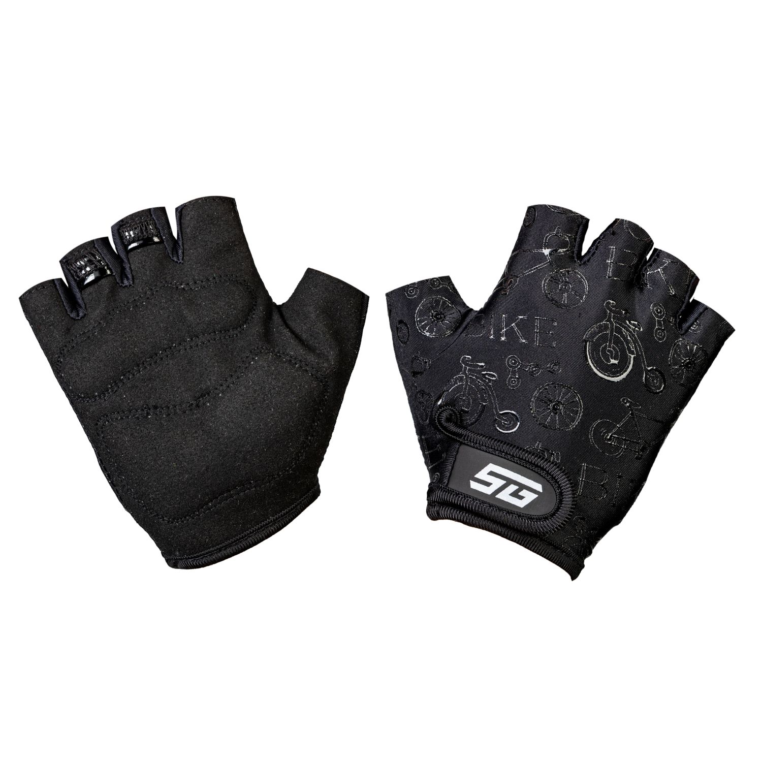 Перчатки детские STG AI-07-5828, размер M, черный