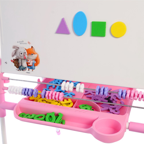 Доска знаний-мольберт двусторонний М1, сиреневый