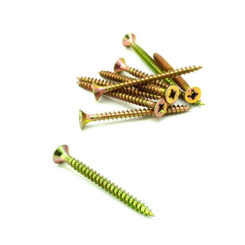 Шуруп для дерева 6,0*70 (желтый цинк) (40шт) (1/18)