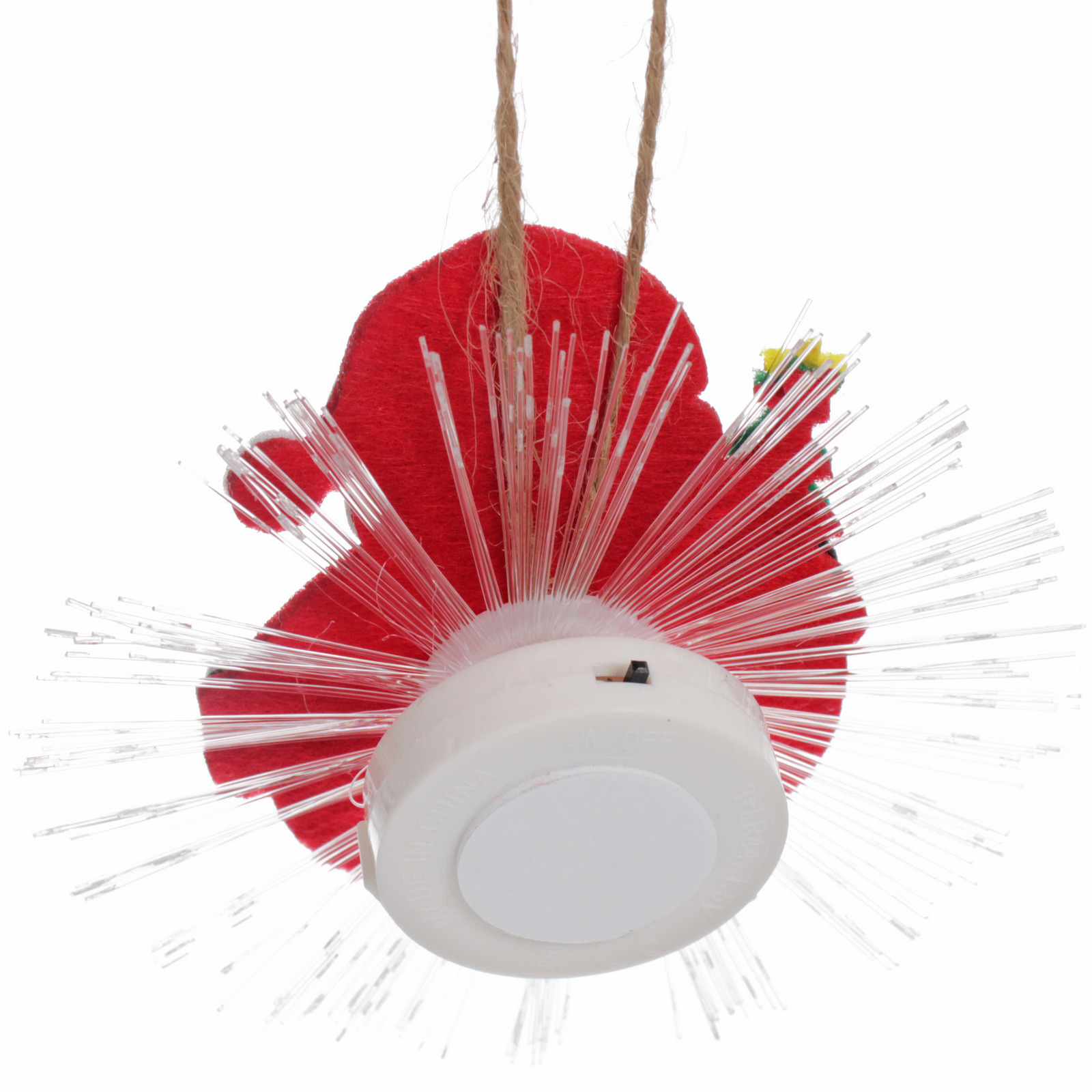 Сувенир с подсветкой "Дед Мороз с елочкой" 10 см