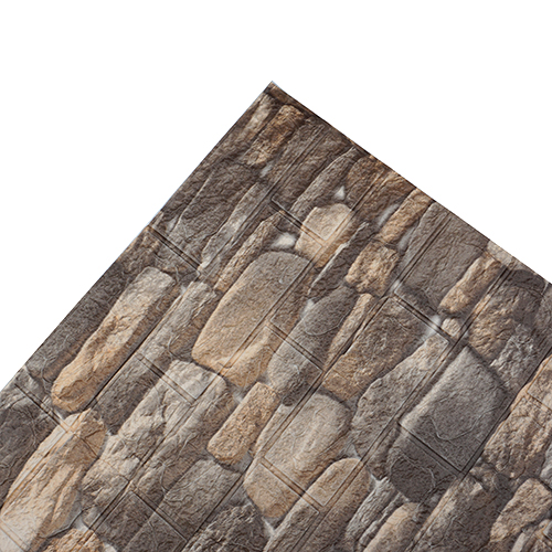 Панель 3D самоклеющаяся  (BZ1-JS-011) самокл. 700*770*4  Большие камни (10/80)