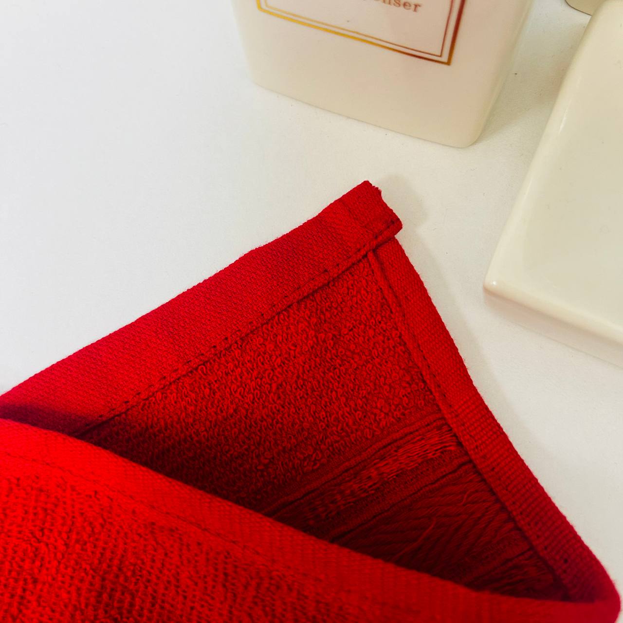 Полотенце махровое 30*50см "Comfort" цвет вишневый 04-088, плотность 300гр/м2 TJ