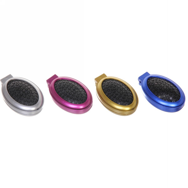 Расческа для волос массажная складная с зеркалом "Beauty Room", овал, узор розочка, микс 4 цвета, 9*5,5см