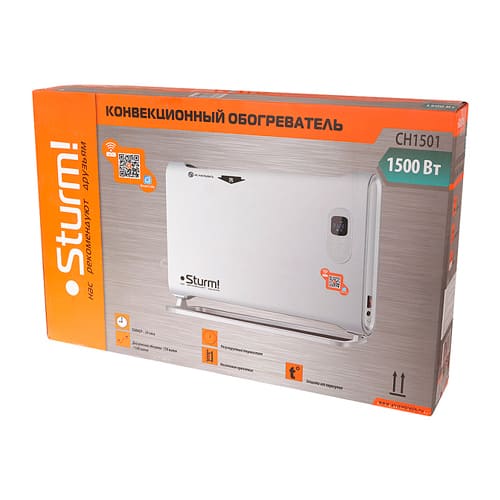 Конвектор CH1501, 1500Вт, 2 режима, STURM