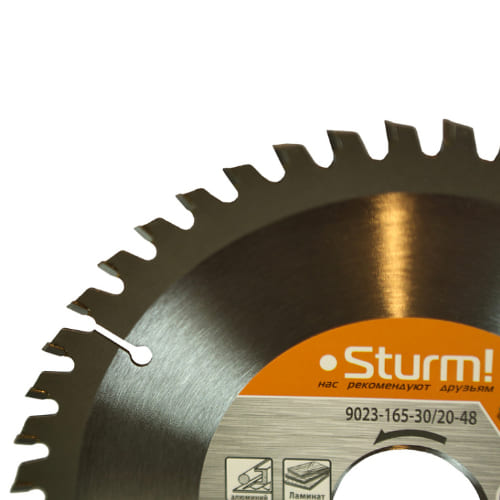 Диск пильный 165х30/20х48 зубьев мультирез STURM 9023-165-30/20-48