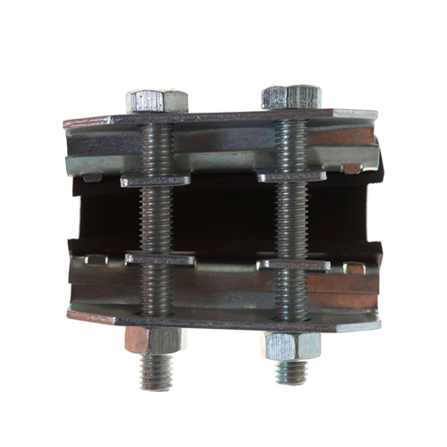 Хомут ремонтный оцинкованный краб 3/4; Ду 20; Дн 25-29; шир. 70, 1/100