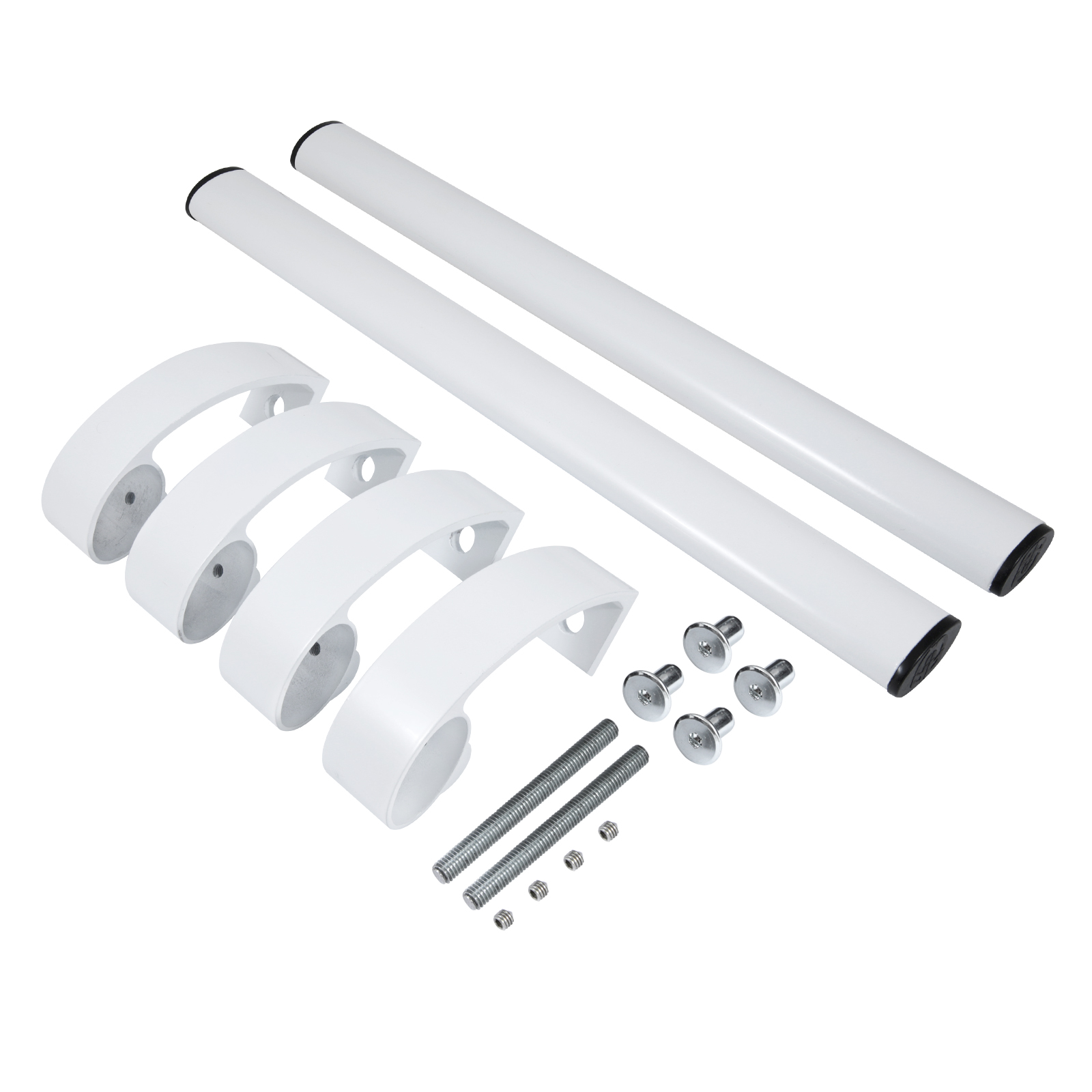 БУЛАТ РС-03.400.9016 белый, регулируемая, ручка скоба для аллюм. и ПВХ дверей,(АРД-03)(16)