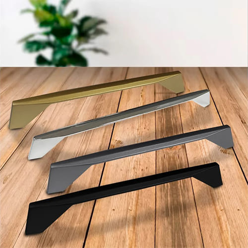 Ручка-скоба мебельная Trodos "9456" 192 сплав ЦАМ, черный матовый