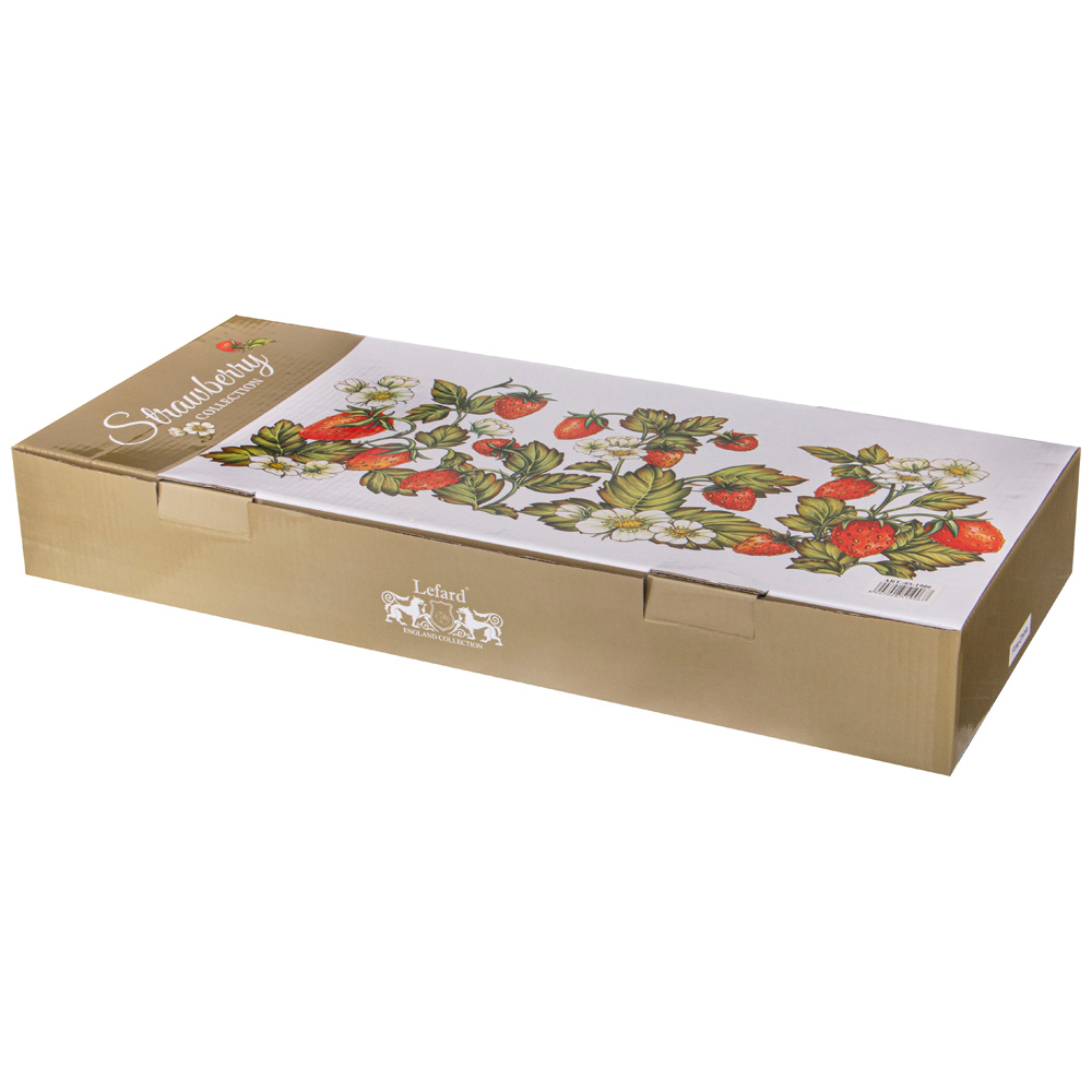 ЧАЙНЫЙ НАБОР LEFARD, STRAWBERRY, НА 6 ПЕР. 12 ПР. 300 МЛ, КОР=12НАБ.