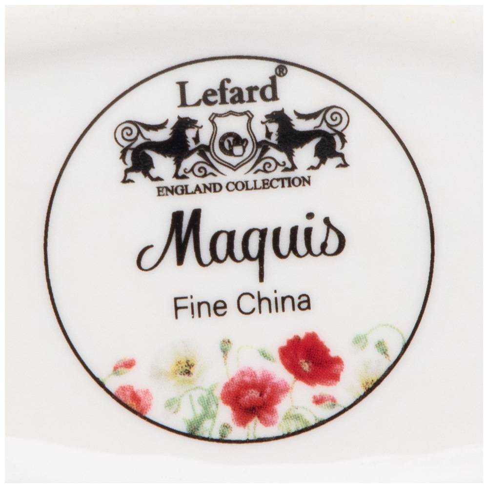 БЛЮДО ДВУХЪЯРУСНОЕ LEFARD, МАКИ, 20, 5 / 27 СМ, КОР=18ШТ.