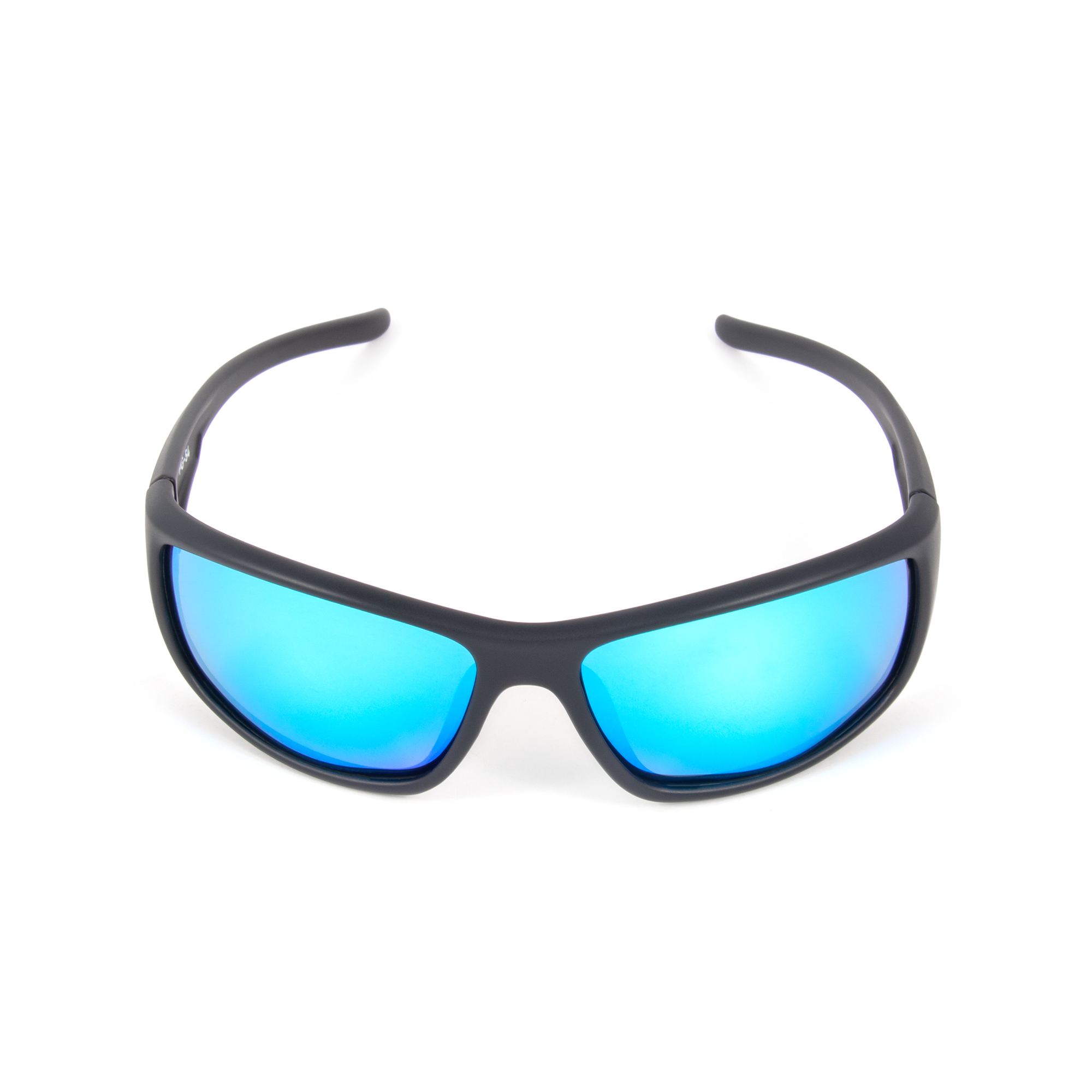 Очки поляризационные плавающие СЛЕДОПЫТ Spots в футляре, линзы grey with ice blue revo/100/