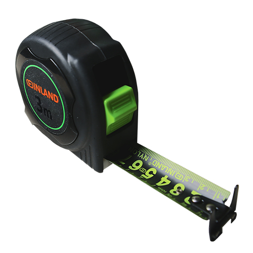 Рулетка с черным полотном 3 м x 16 мм FINLAND 1957