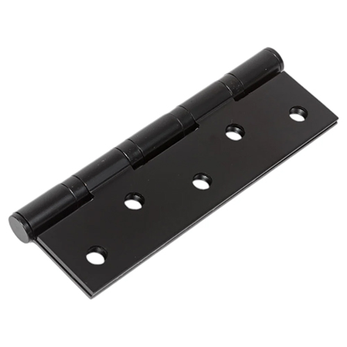 Петля накладная Trodos 125х75х2,5 б/к, черный матовый