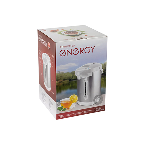 Термопот 4л. , Energy TP-619, 750 Вт, повторное кипячение, 1/6