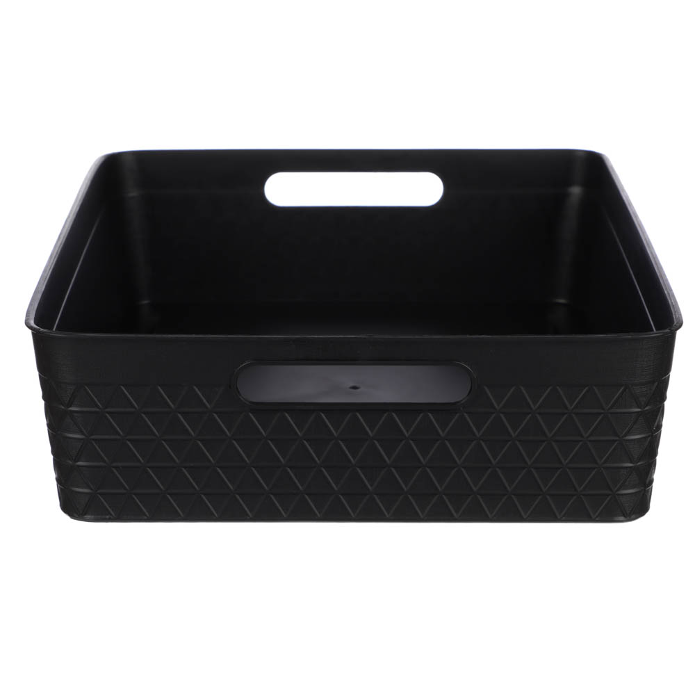 Корзина для хранения VETTA  "Левангер", 32x25,3x8 см, 2 цвета