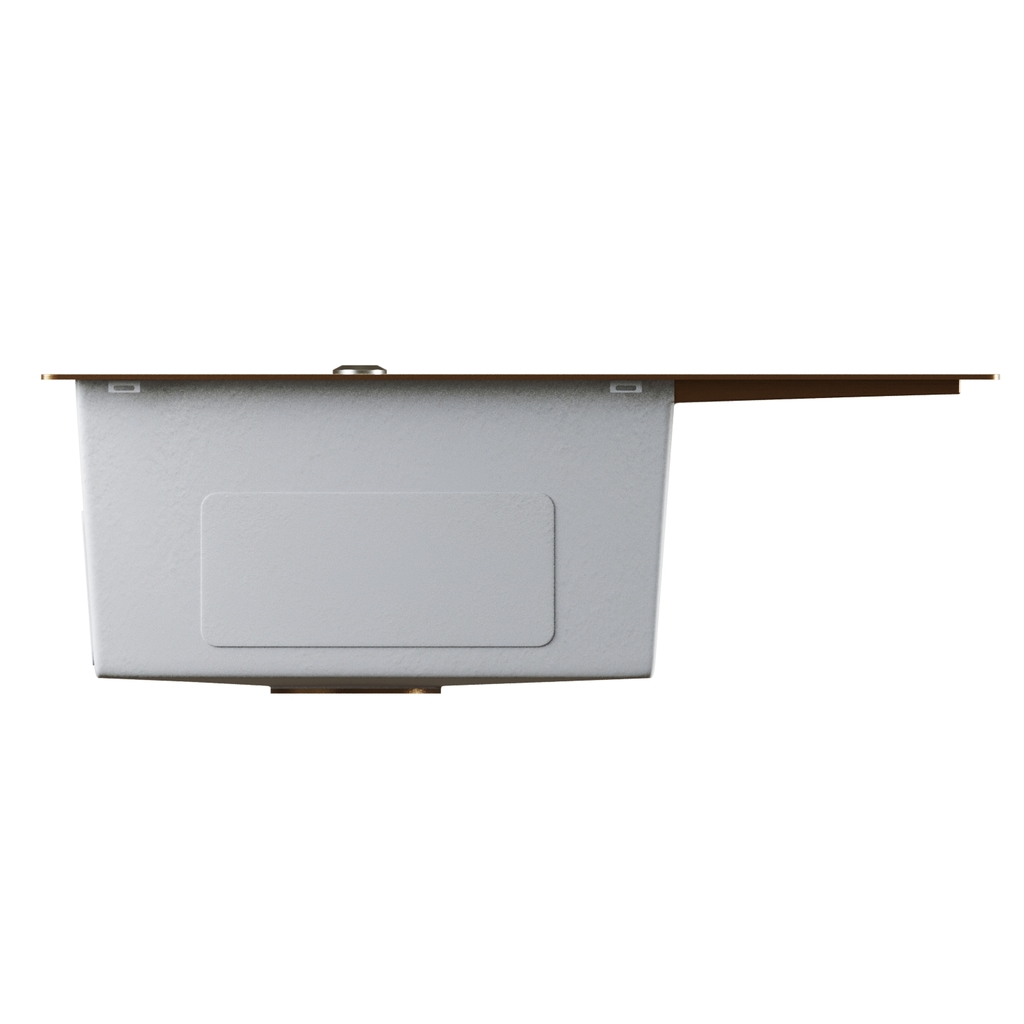 Мойка настол.монтаж 60х50, 3, 0 лев. вып 3 1/2 MIXLINE PRO 20см с сифоном, бронза