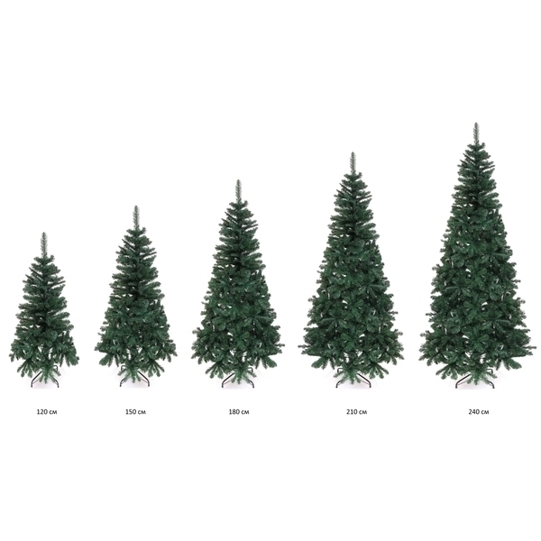 Елка "Волшебный лес" 150 см ПВХ, (358 веток)