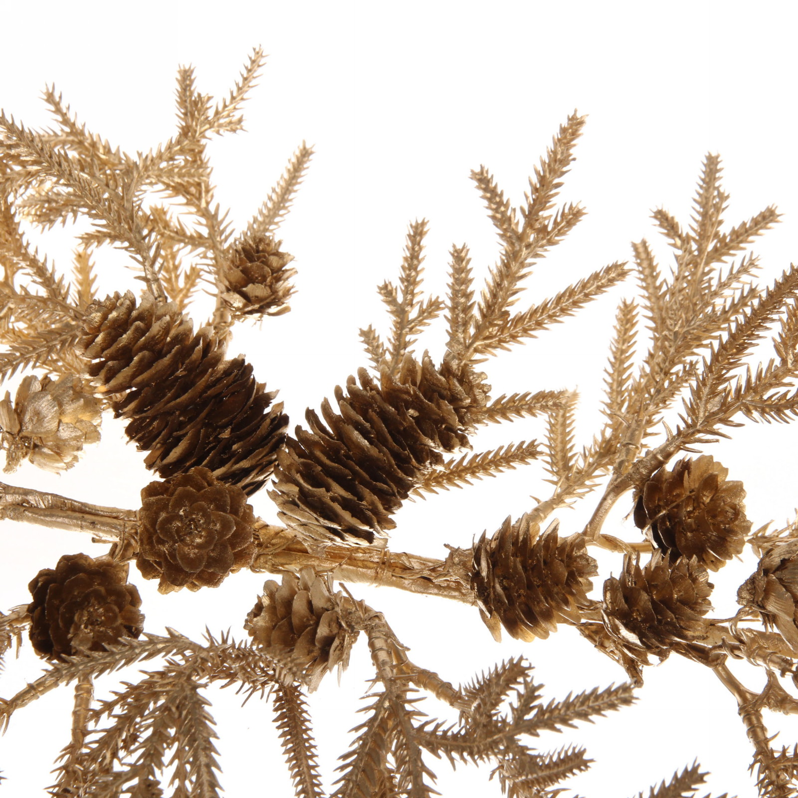 Композиция новогодняя хвойное украшение "Волшебный иней" , 65 см