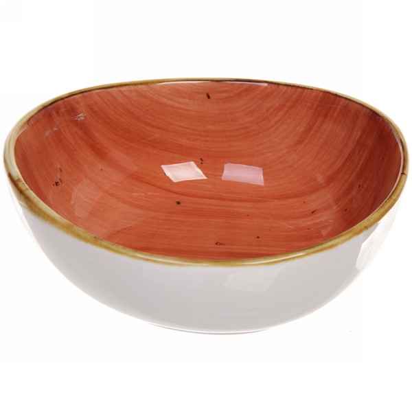 Салатник керамический "Corsica orange" 14*13*6см