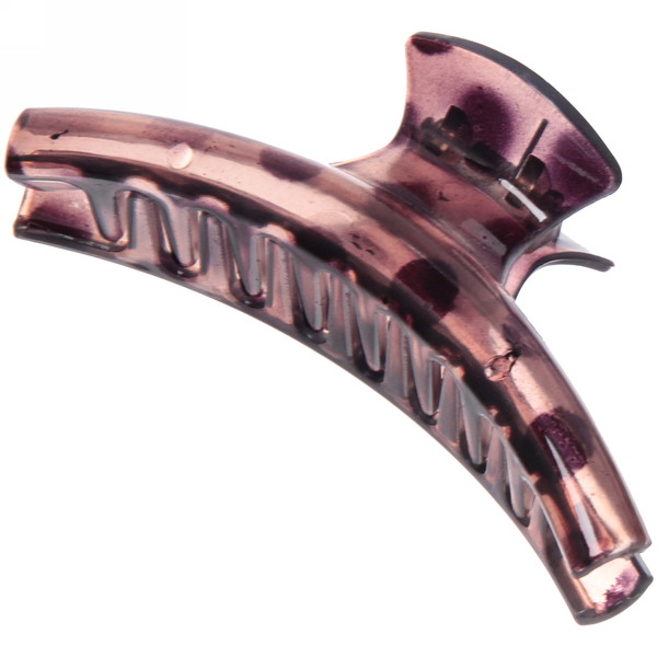 Заколка-краб для волос на блистере "Diana Collection - Rita", микс 6 цветов, 9.5см 