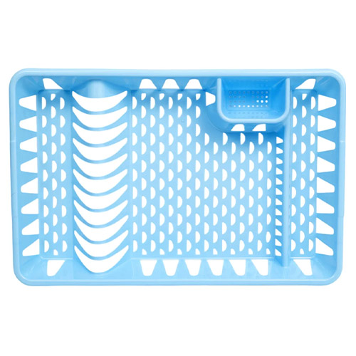 Сушилка для посуды IDEA М 1169, большая, голубая