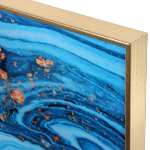 Картина интерьерная в раме "ПАЛУМНА", золотые рыбки, 40*60см (термоусадочная пленка)