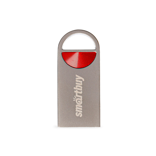 Флеш-накопитель UFD 2.0 Smartbuy 016GB MC8 Metal Red, SB016GBMC8