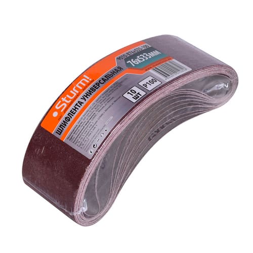 Шлифлента зерно 100 STURM 9010-В76*533-100