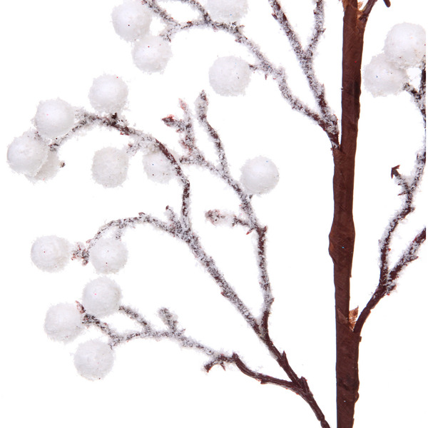 Ветка декоративная "Зимняя нежность" 70 см