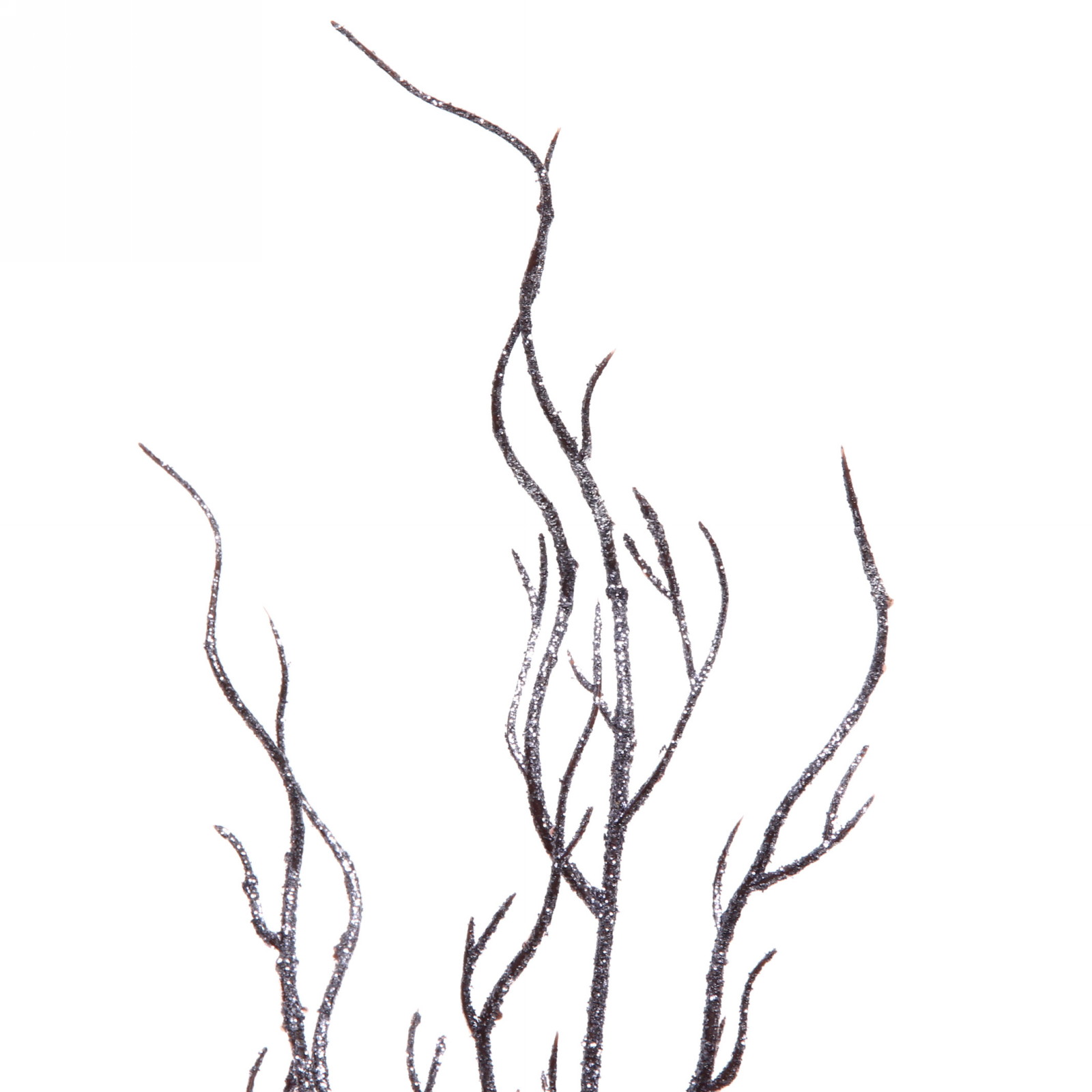 Ветка декоративная "Лесное сияние" 80 см, Графит