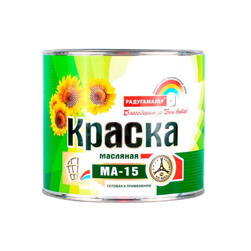 Краска МА-15 Парижская зелень 0,9кг 