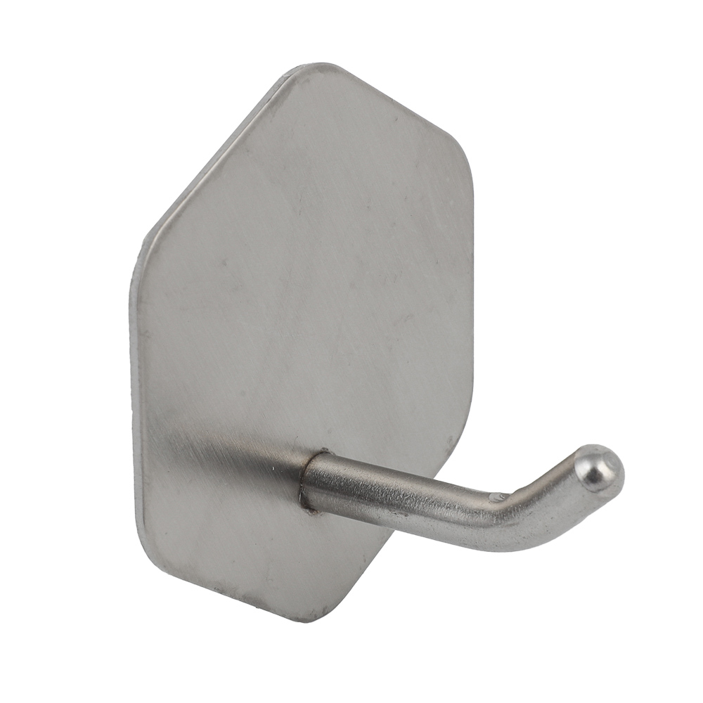 VETTA Крючки самоклеящиеся, 2шт, 4,5x4,5см, нерж.сталь 201, 3 дизайна