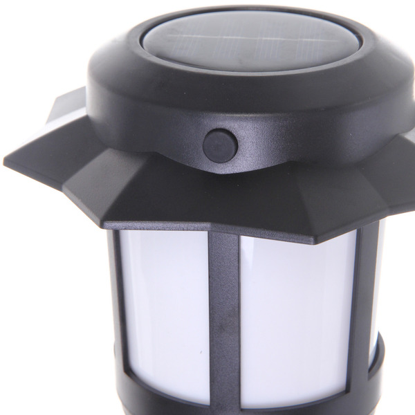 Фонарь садовый "Пронто" 12,5*12,5 см (h=45 см) на солнечной батарее (универсальный), Эффект горящего пламени