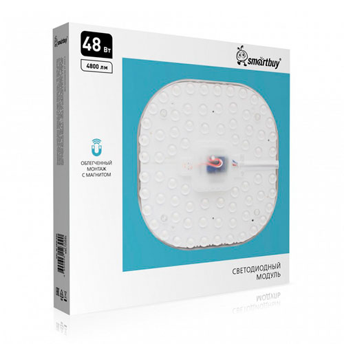 Светодиодный (LED) светильник(модуль) M Smartbuy 48W 6500K (SBL-M-48W-65K)