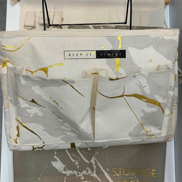 Карман настенный подвесной 4 отделения "ИДЕЯДОМА", цвет серый, 30*13*20см (лейбл Селфи)