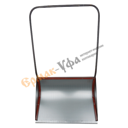 Движок-скрепер для уборки снега 750х700 мм метал. с ребром Экон.(1/1)