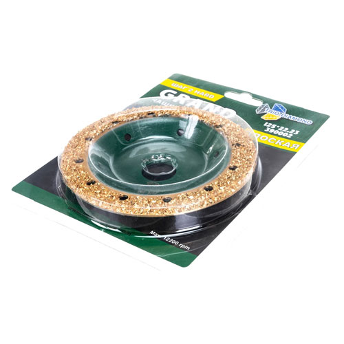 Чашка 125 по дереву плоская Grand шаг 2 Hard