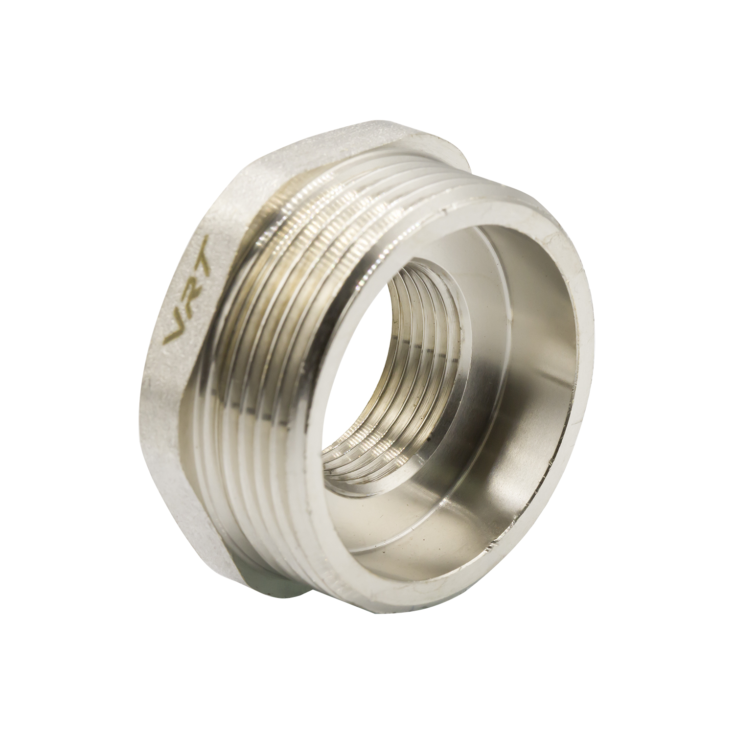 Футорка 1 1/2'' - 3/4'' нар/вн VRT® никель